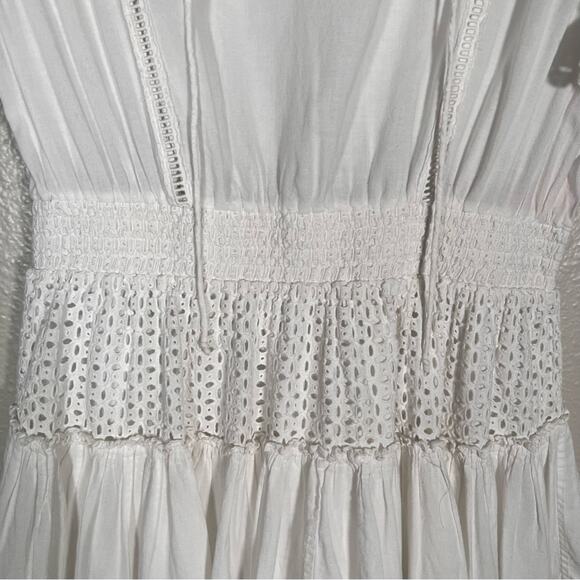 Misa Los Angeles Sarika Mini Dress White Ivory Size Medium - Picture 9 of 16